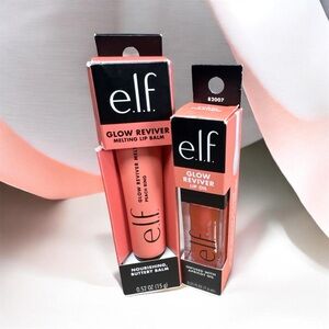 e.l.f. Glow Reviver Lip Balm and Oil Set